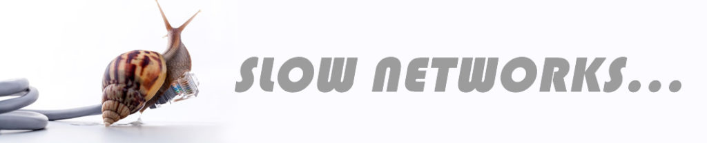 Computer Networks Slow Networks Logo